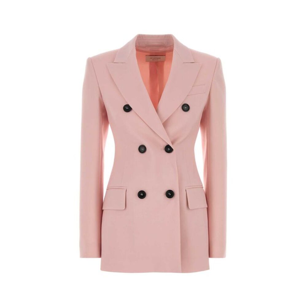 Sportmax Women Pink Wool Adamo Blazer